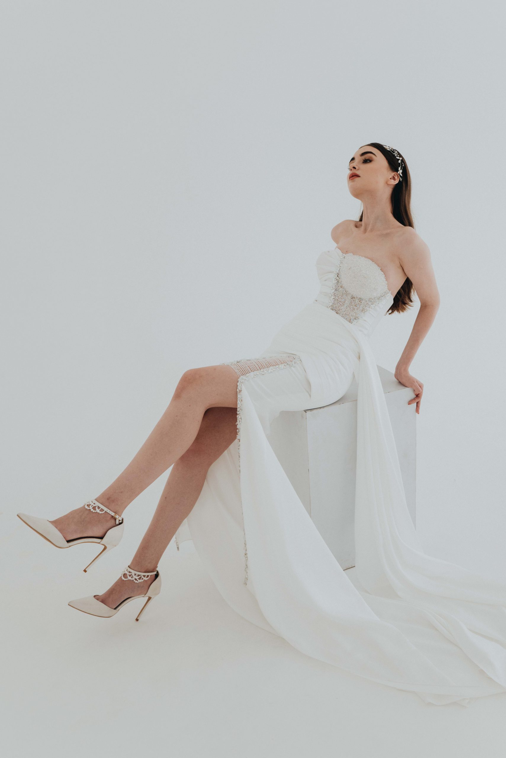 Gaea Wedding Gown Blanche #2